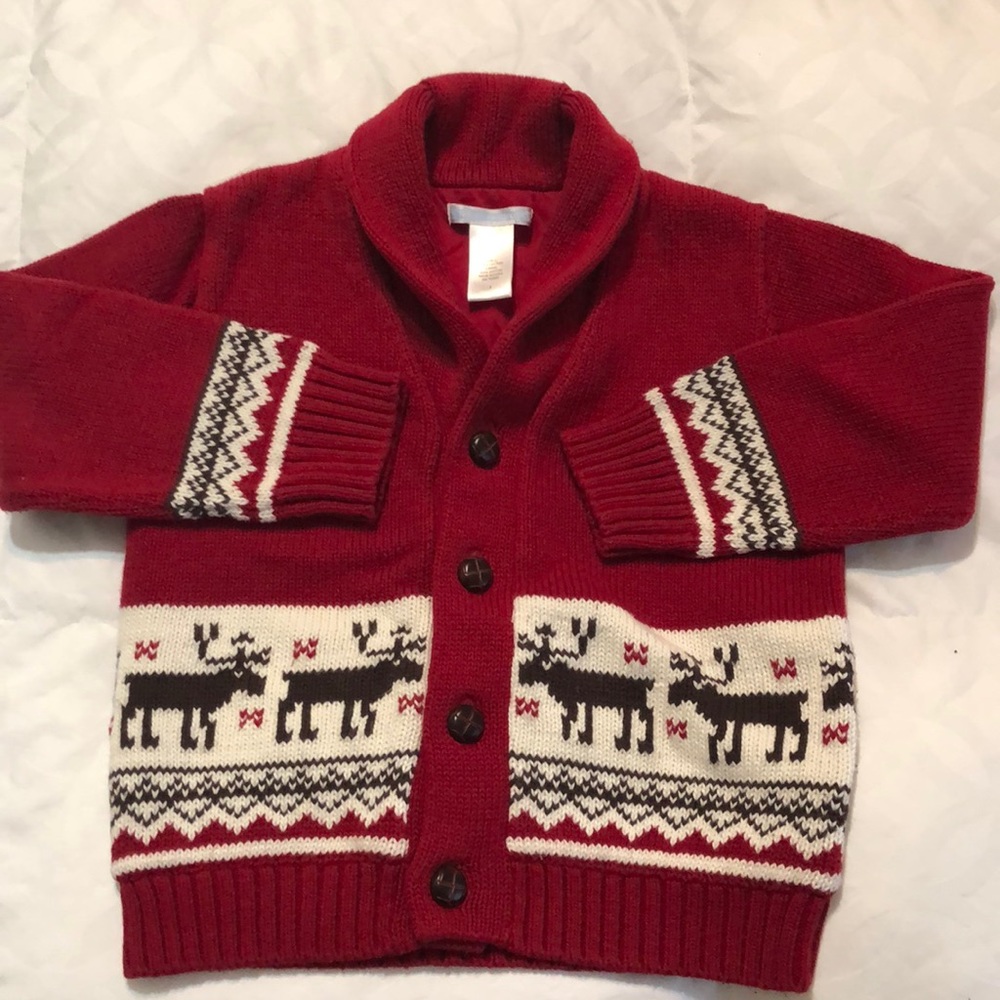 Jane and Jack boys cardigan